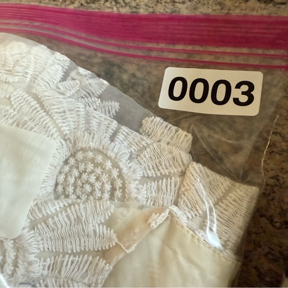 Banana Republic Ivory Lace Dress Size 10 Tall Bridal Shower Graduation Classy - Picture 13 of 13